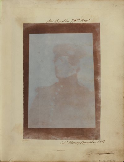 バートンさん。 作： Henry Craigie Brewster