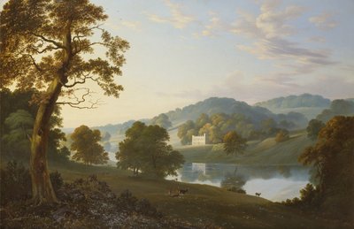 グレートバーホール、スタッフォードシャー（キャンバスに油彩） 作： Henry Curzon Allport
