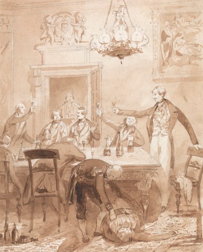 The Life of a Nobleman: Scene the Second - ザ ファースト パーティー 作： Henry Dawe