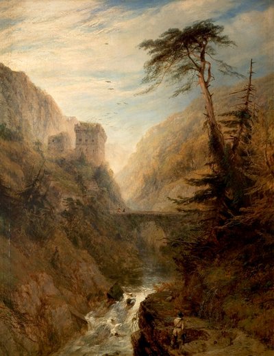 ダービーシャーデール、1849年 作： Henry Dawson