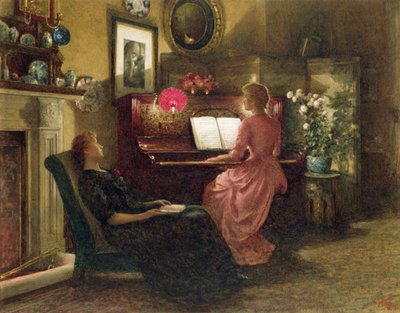 ホーム・スウィート・ホーム、1887（トイレ） 作： Henry Dunkin Shepard