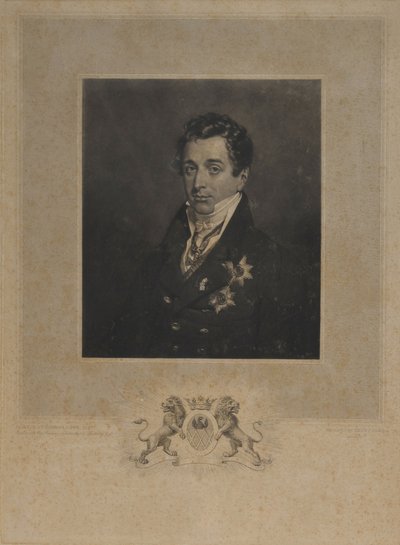 キリル・アレクサンドロヴィッチ・ナリシュキンの肖像 1786-1838 作： Henry Edward Dawe