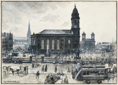 オール・セインツ教会、グロブナー・スクエア 作： Henry Edward Tidmarsh
