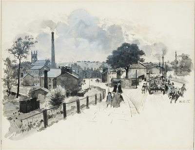 ブラックリー、ボガート・ホール・クラウへのボロボロの修学旅行 作： Henry Edward Tidmarsh