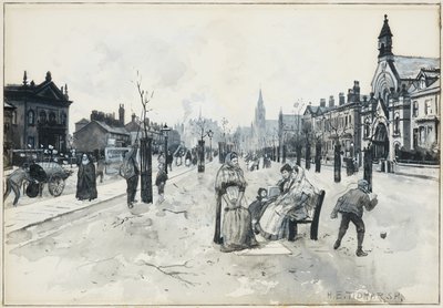 ペンドルトン、ブロード・ストリート 作： Henry Edward Tidmarsh