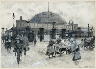 中央駅 作： Henry Edward Tidmarsh