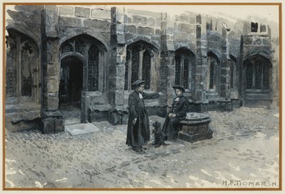 チェサムズ・カレッジ・ヤード 作： Henry Edward Tidmarsh
