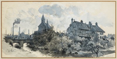 クレイトン・オールド・ホール 作： Henry Edward Tidmarsh