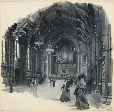 大ホール、タウンホール 作： Henry Edward Tidmarsh