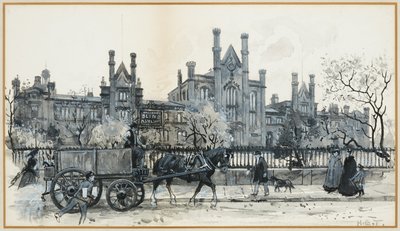 ヘンショーの盲人保護施設と聾唖学校オールド・トラフォード 作： Henry Edward Tidmarsh