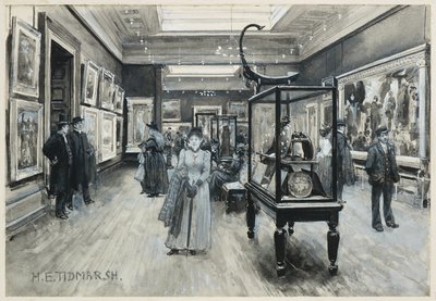 アートギャラリー内観 作： Henry Edward Tidmarsh