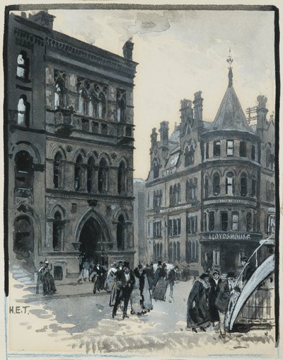 メモリアル・ホール、アルバート・スクエア 作： Henry Edward Tidmarsh