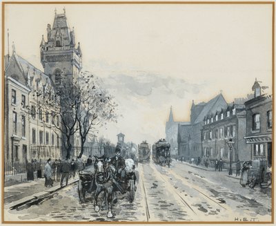 ニコル病院、ハイド・ロード 作： Henry Edward Tidmarsh
