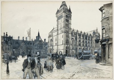 オーウェンズ・カレッジと博物館 作： Henry Edward Tidmarsh