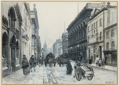 ピーター・ストリート、自由貿易会館 作： Henry Edward Tidmarsh