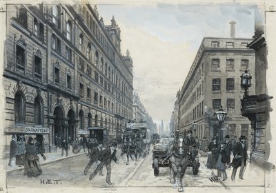 ポートランド・ストリート倉庫 作： Henry Edward Tidmarsh