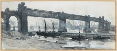 シップ運河、ランコーン橋 作： Henry Edward Tidmarsh