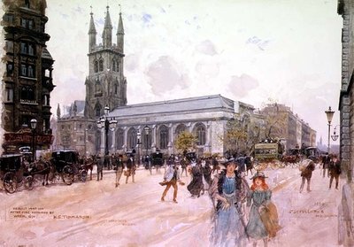 セント・セパルチャーズ、ホルボーン 作： Henry Edward Tidmarsh
