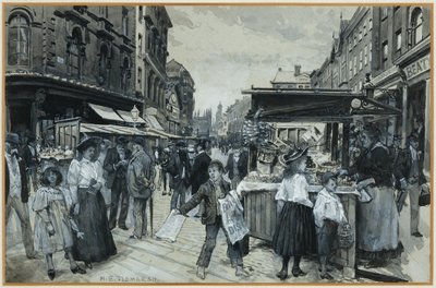 オールド・マーケット・プレイス 作： Henry Edward Tidmarsh