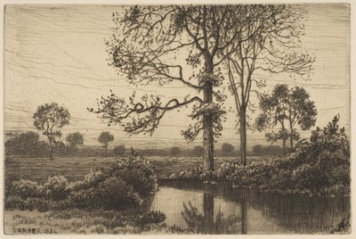 秋の灰色と憂鬱、1884。 作： Henry Farrer