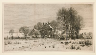 昼は終わり夜は沈む 二月のある午後 作： Henry Farrer