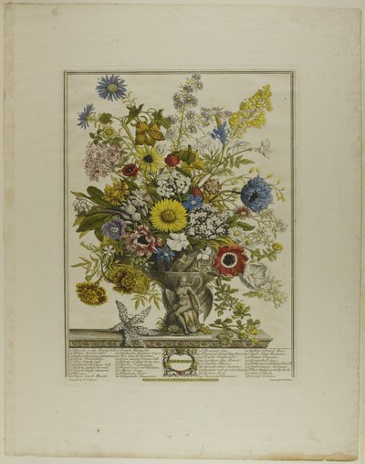 11月、花の十二ヶ月より 作： Henry Fletcher