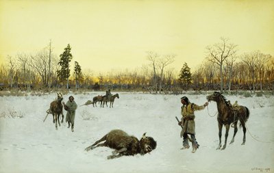 ラッキーショット、1903 作： Henry Francois Farny