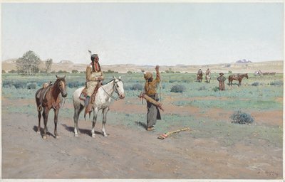 平和の印、1898 作： Henry Francois Farny