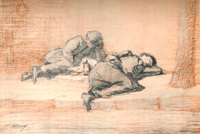 ベリーウォールズ氏がクラバットを流すまでの長い道のり、1927年、1927年 作： Henry Franks Waring