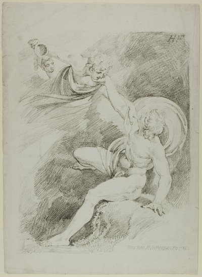 天のガニメデ 作： Johann Heinrich Füssli