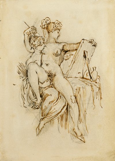 サフィック・ラヴ、 作： Johann Heinrich Füssli