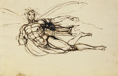 サタン 作： Johann Heinrich Füssli