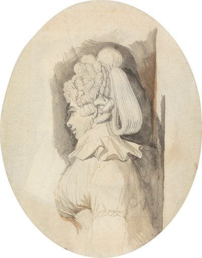 貴婦人の研究 作： Johann Heinrich Füssli