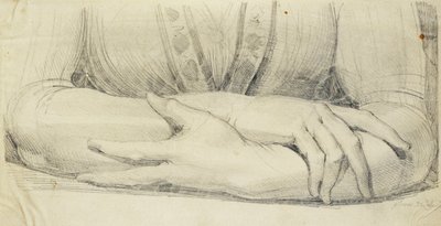 女性の手袋をはめた腕の研究、1798 作： Johann Heinrich Füssli