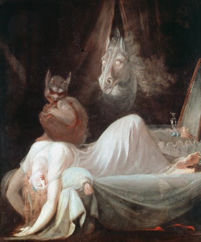 ナイトメア、c1790 作： Johann Heinrich Füssli