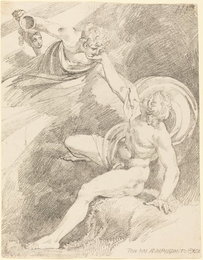 ガニメデのレイプ 作： Johann Heinrich Füssli