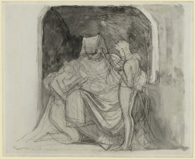 知識の精神 作： Johann Heinrich Füssli