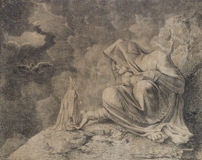 魔女とマンドレーク、1812年頃 作： Johann Heinrich Füssli