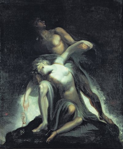 ジョンミルトンの「失われたパラダイス」からの大洪水のビジョン（1608-74） 作： Johann Heinrich Füssli