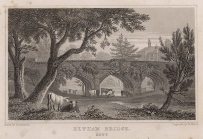 エルサム橋、ケント 作： Henry Gastineau
