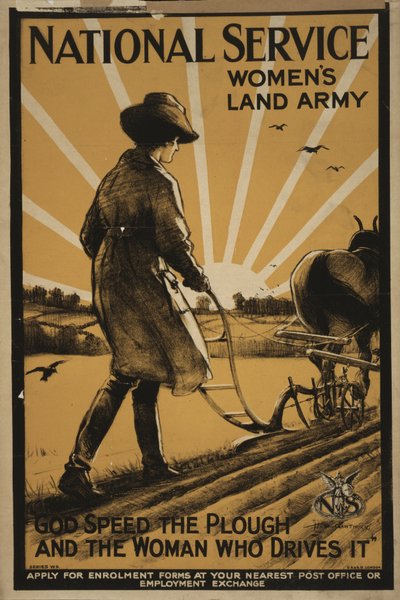 1917年の国家奉仕女性の陸軍 作： Henry George Gawthorn