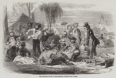 ディギングでのクリスマスPic-Nic 作： Henry George Hine