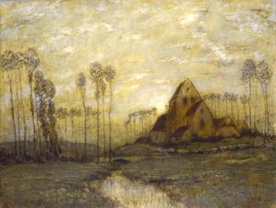モントルイユの古い教会 作： Henry Golden Dearth