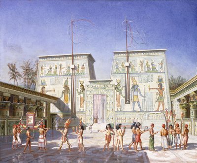 フィラエ神殿 作： Henry Hardinge Cunynghame
