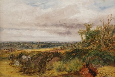 風景、1856 作： Henry Harris Lines
