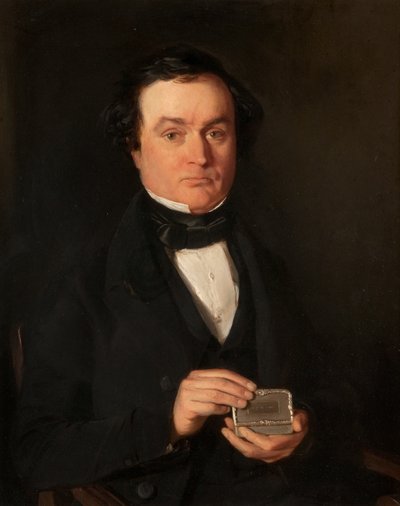 ジェームズ・C・ロス、クロージャー、ダンディー (d.1850) 作： Henry Harwood