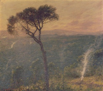 リグーリア渓谷 1910年頃 油彩・カンヴァス 作： Henry Herbert La Thangue