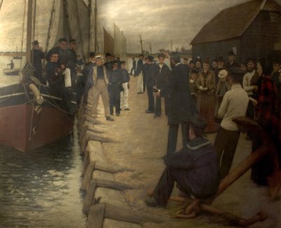 船員への使命、1891 作： Henry Herbert La Thangue