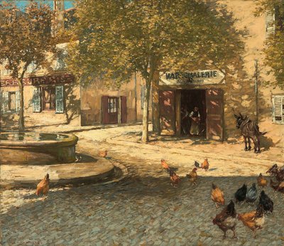 プロヴァンスのフォージ 作： Henry Herbert La Thangue