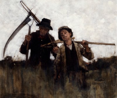 農場労働者、1875-1929 作： Henry Herbert La Thangue